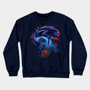 Aquatic Dragon Crewneck Sweatshirt